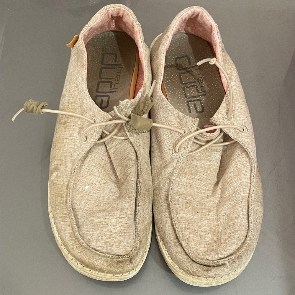 Casual Beige Loafers